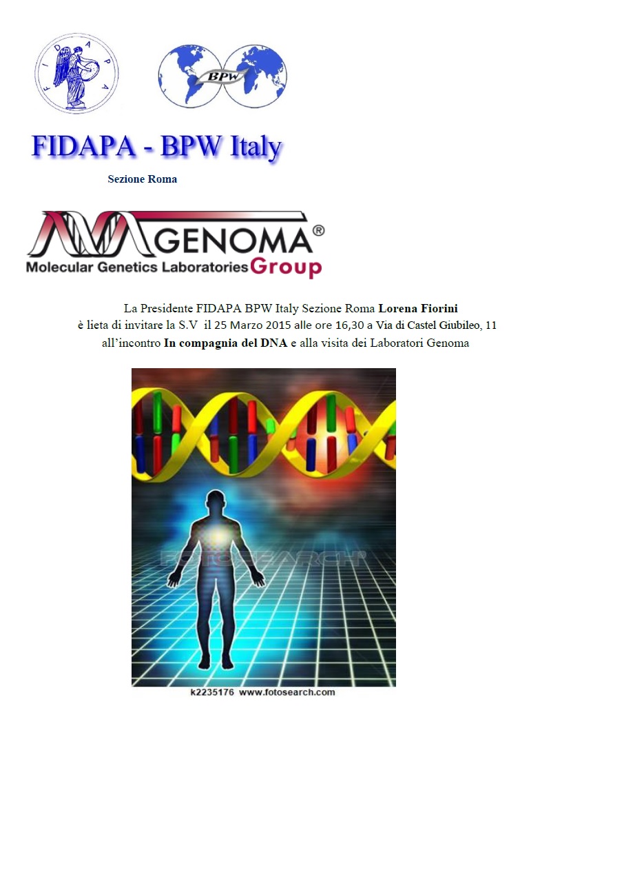 Utilizzo del DNA in situazioni civili e penali – Visita al Laboratorio Genoma