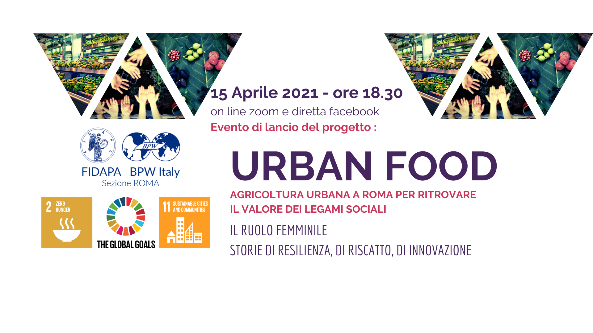 URBAN FOOD Agricoltura urbana a Roma per ritrovare il valore dei legami sociali