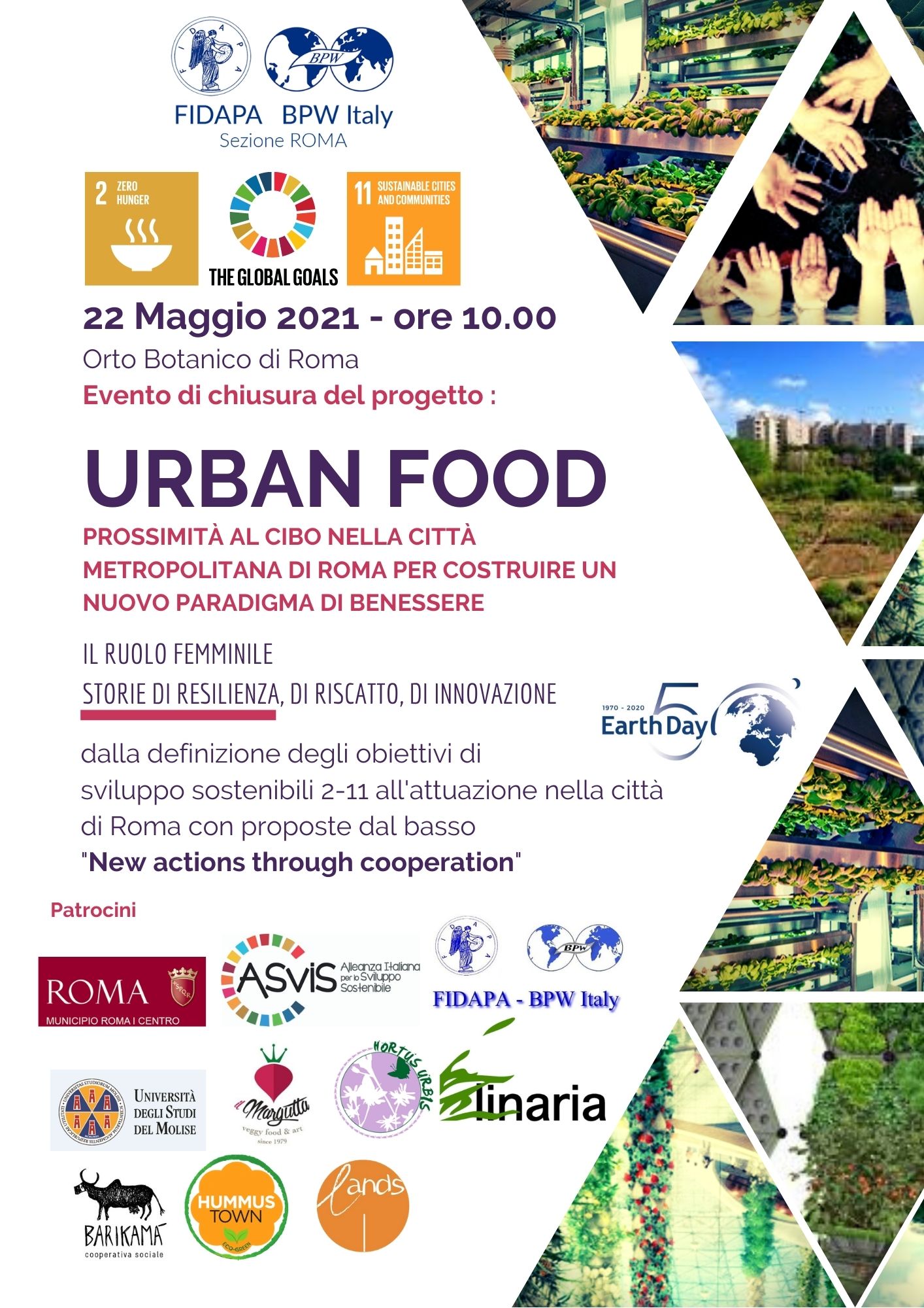 Urban Food – Cibo di prossimità cambiamo il paradigma di benessere